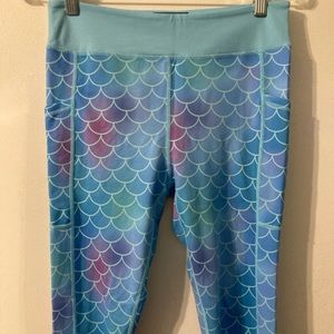 Full length mermaid leggings
